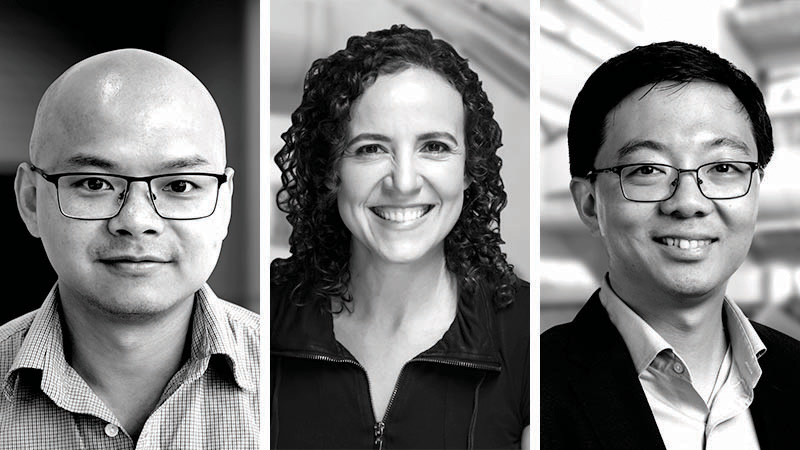 Huan Bao, Lisa Racki and Li Ye