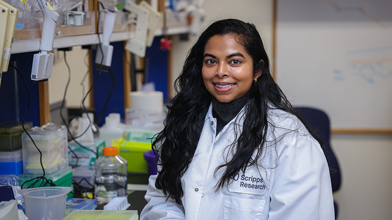 Jyothi Purushotham, PhD. Credit: Scripps Research