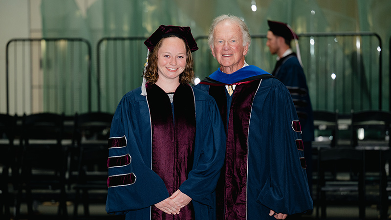 Colleen Maillie and John Diekman. Credit: Scripps Research
