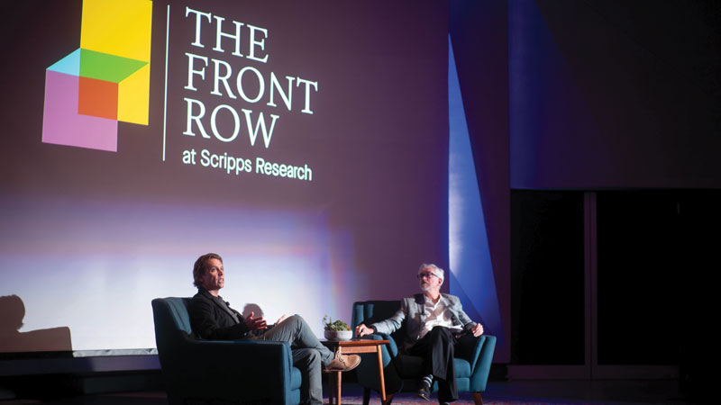 the front row event at scripps research