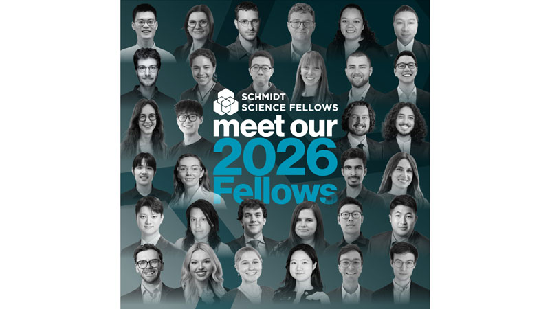 2026 Schmidt Science Fellows. Credit: Schmidt Science Foundation  